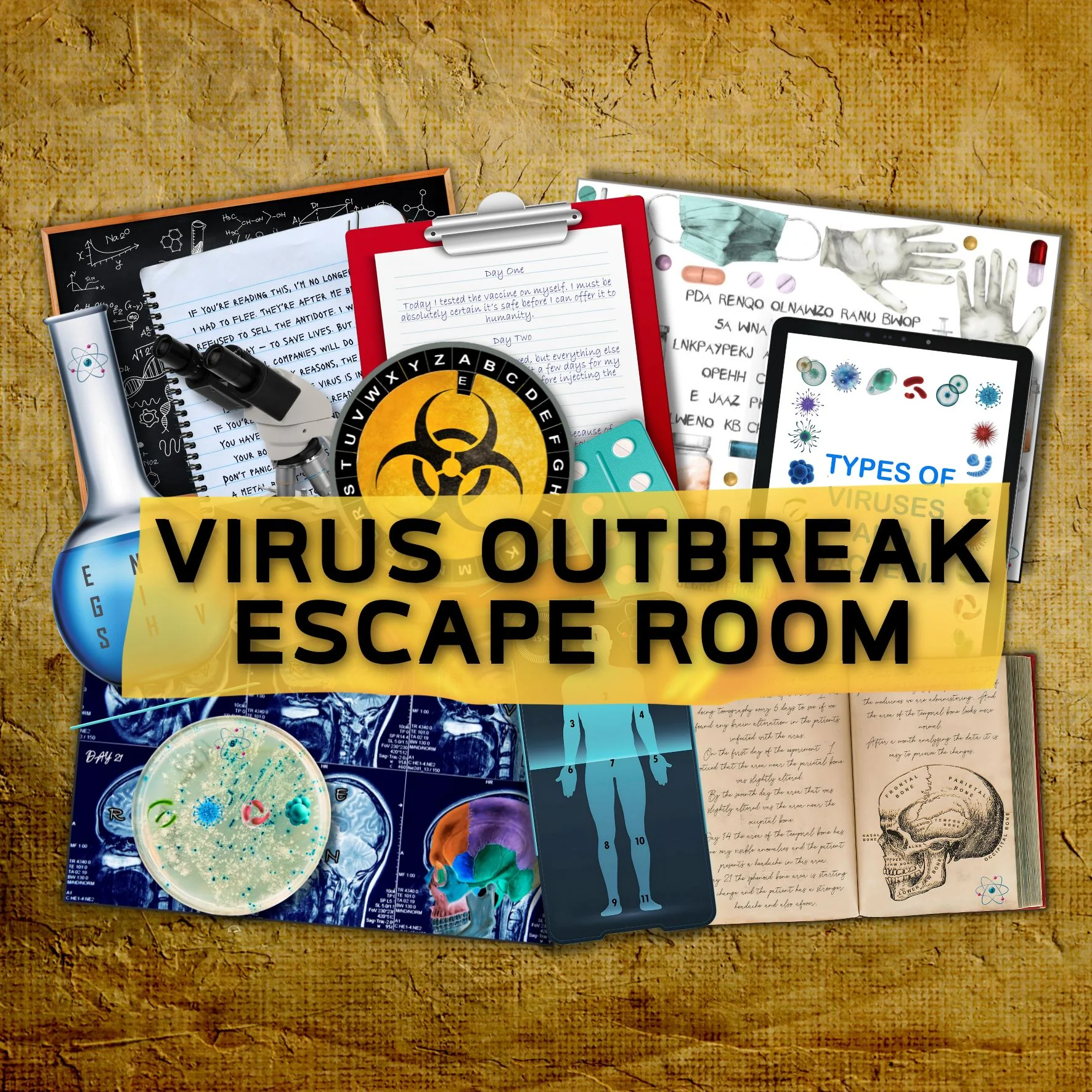 ESCAPE ROOM AT HOME